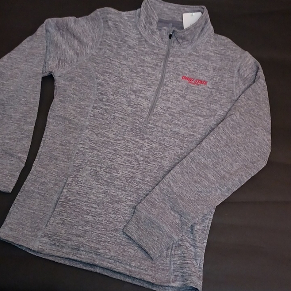 NWT Top of the World Ohio State Buckeyes womens 1/4 zip jacket